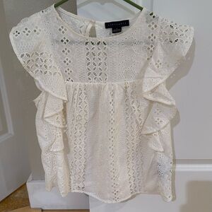 Sanctuary eyelet top